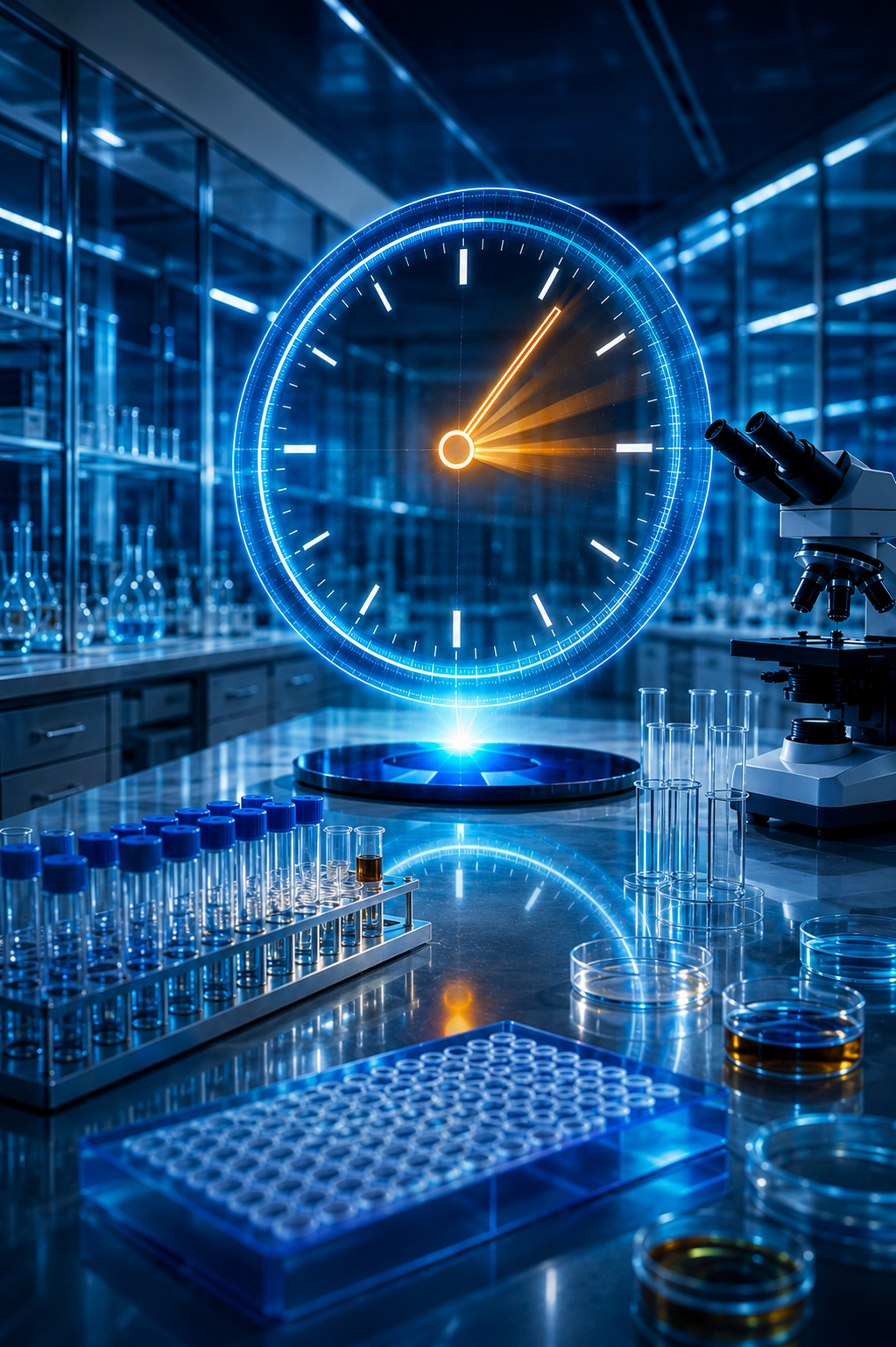 Clinical laboratory deadline visual