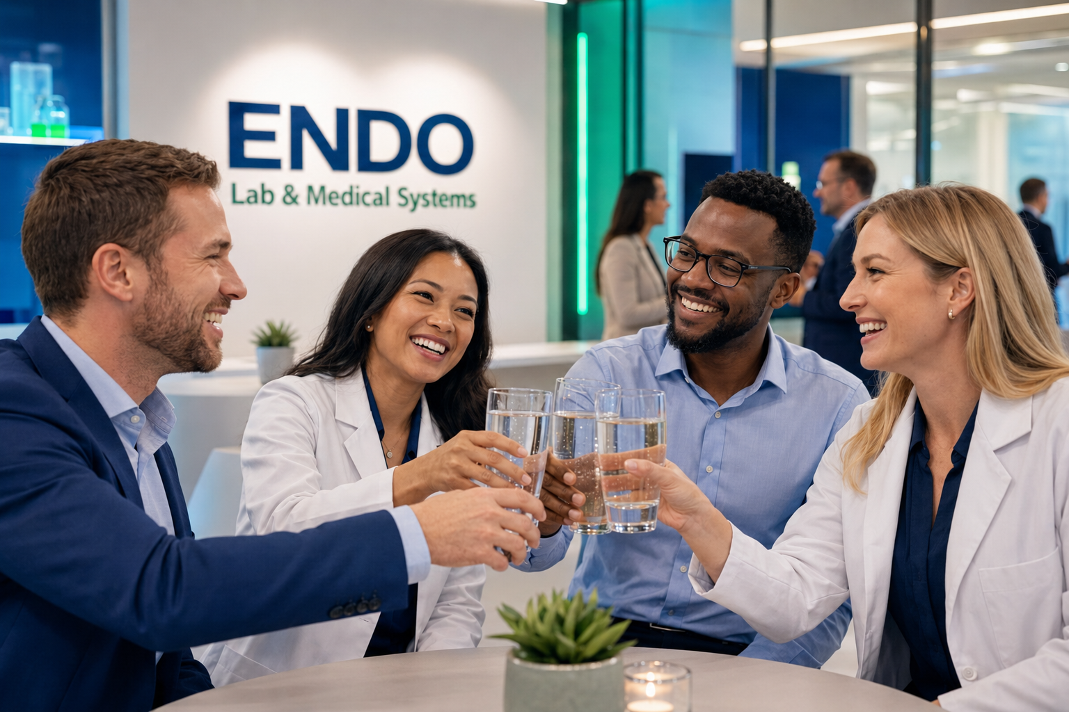 ADLM networking event visual