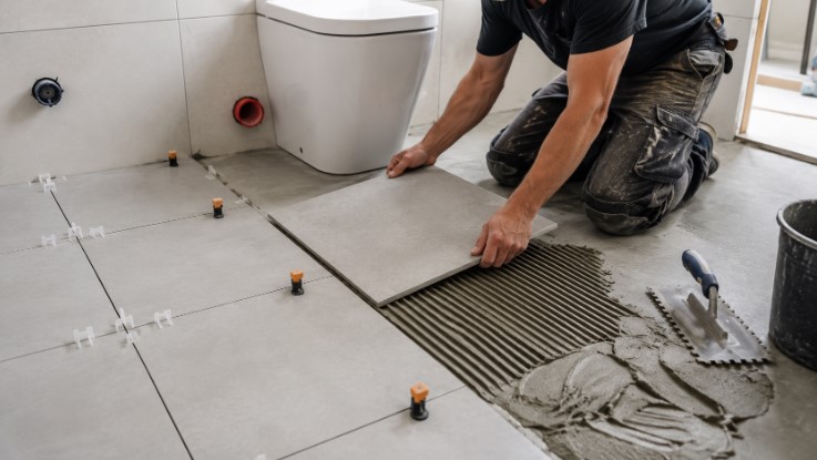 Bathroom tiling by Kamaldien Development Group