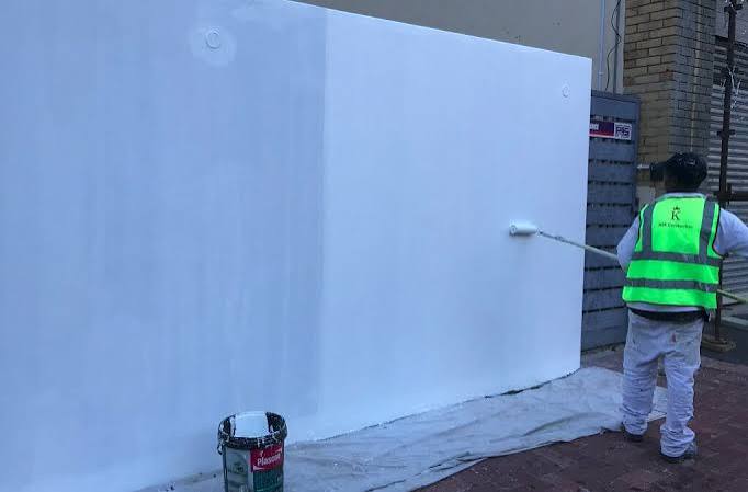 Interior painting project