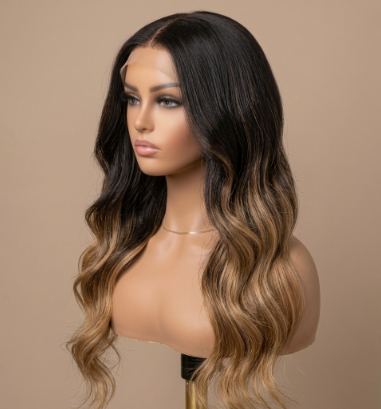 Highlighted customised hair by KVNGS Hair