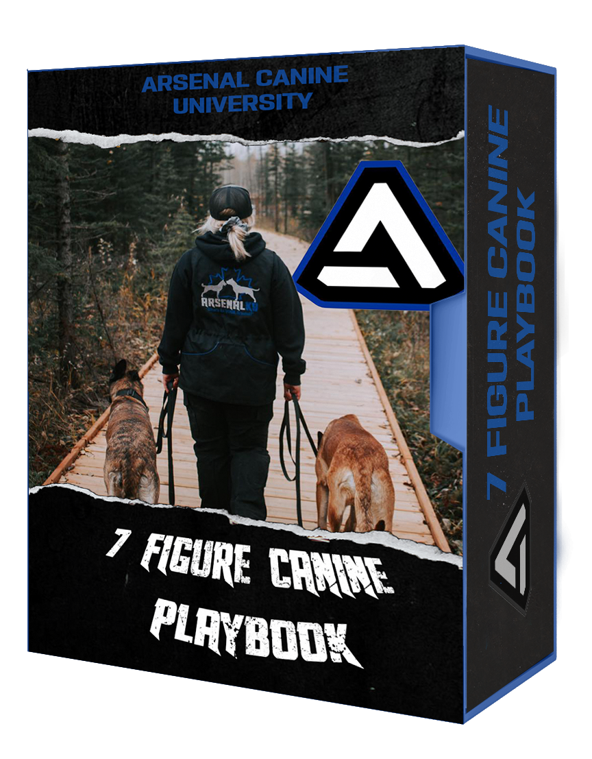 arsenal canine university, jason arsenault, jenna arsenault