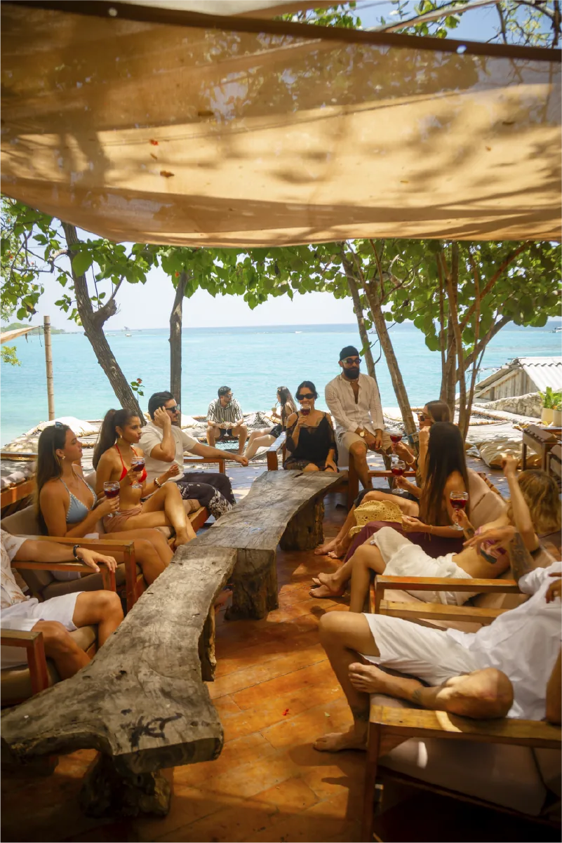 Salas privadas en PA’UE Beach Lounge