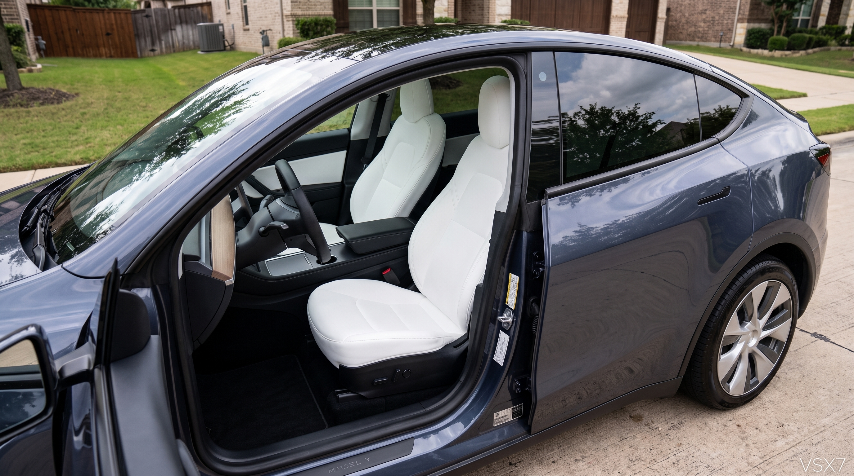 2021 Tesla Model Y after detail
