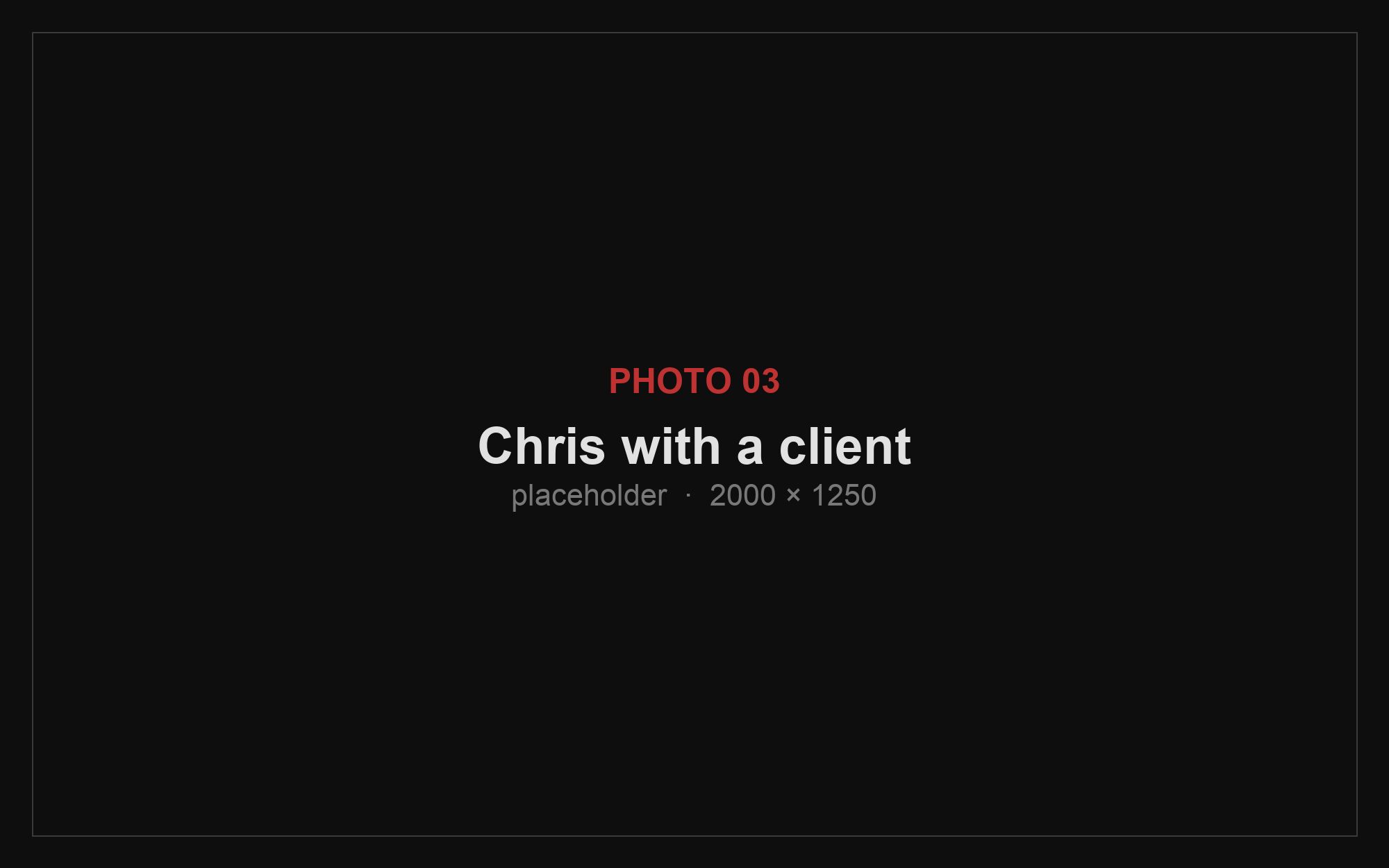 Chris Nick coaching a client through a lift