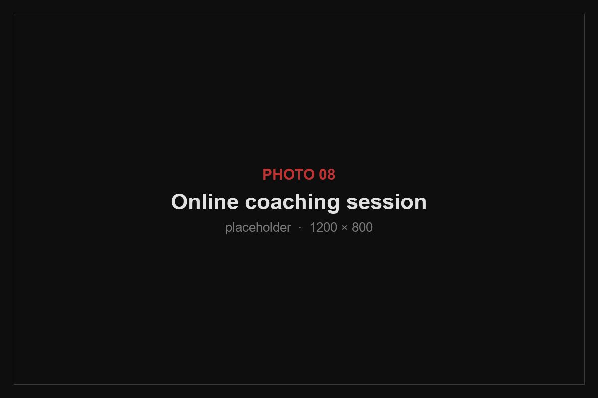 A remote coaching session in progress