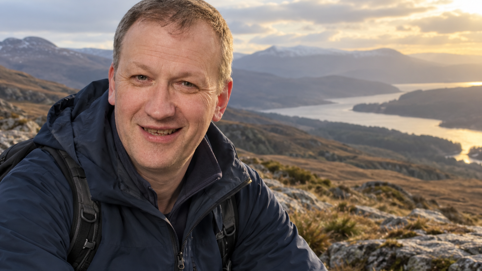 Graeme Rose outdoors in Scotland