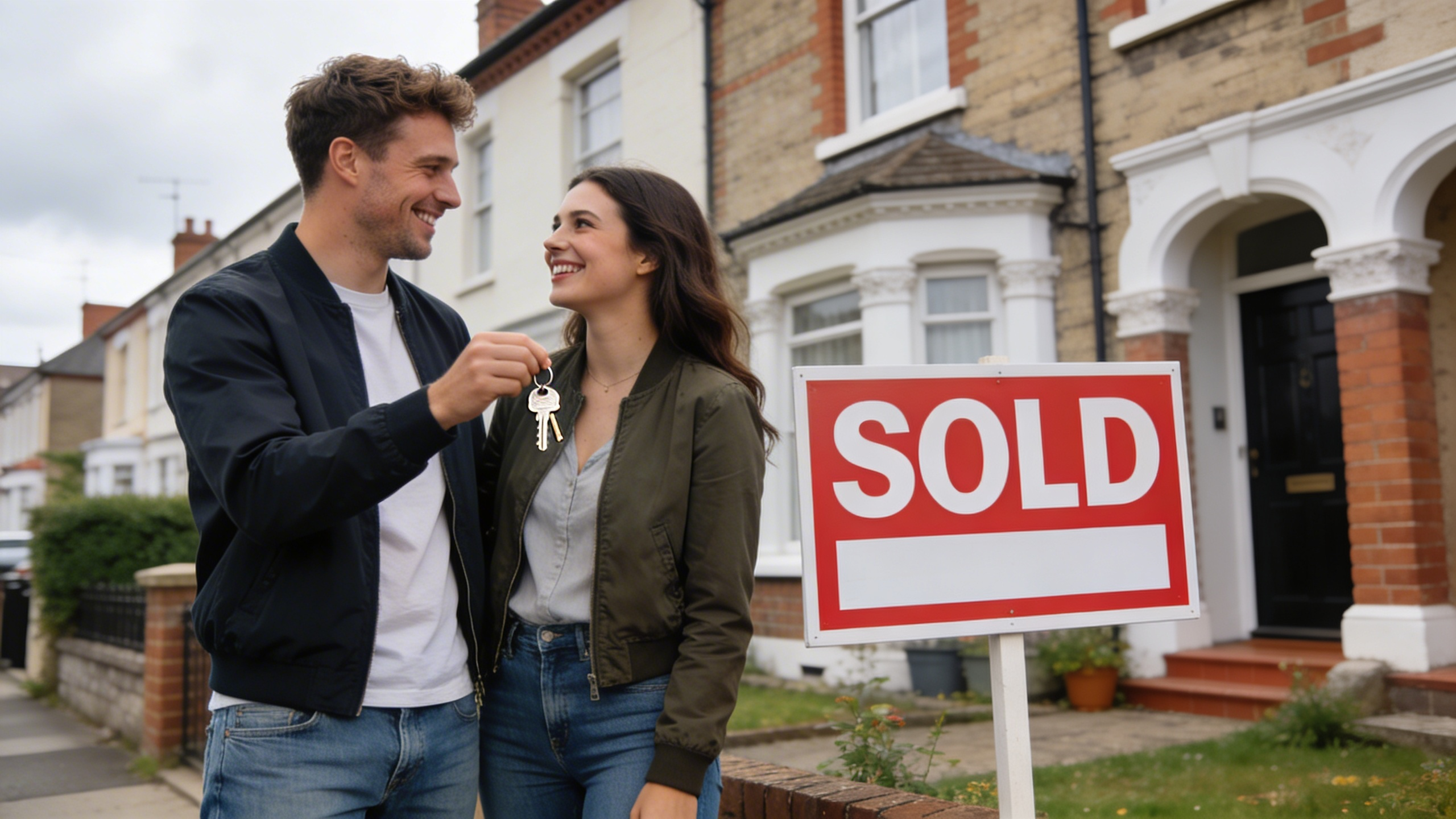 First time buyers with keys