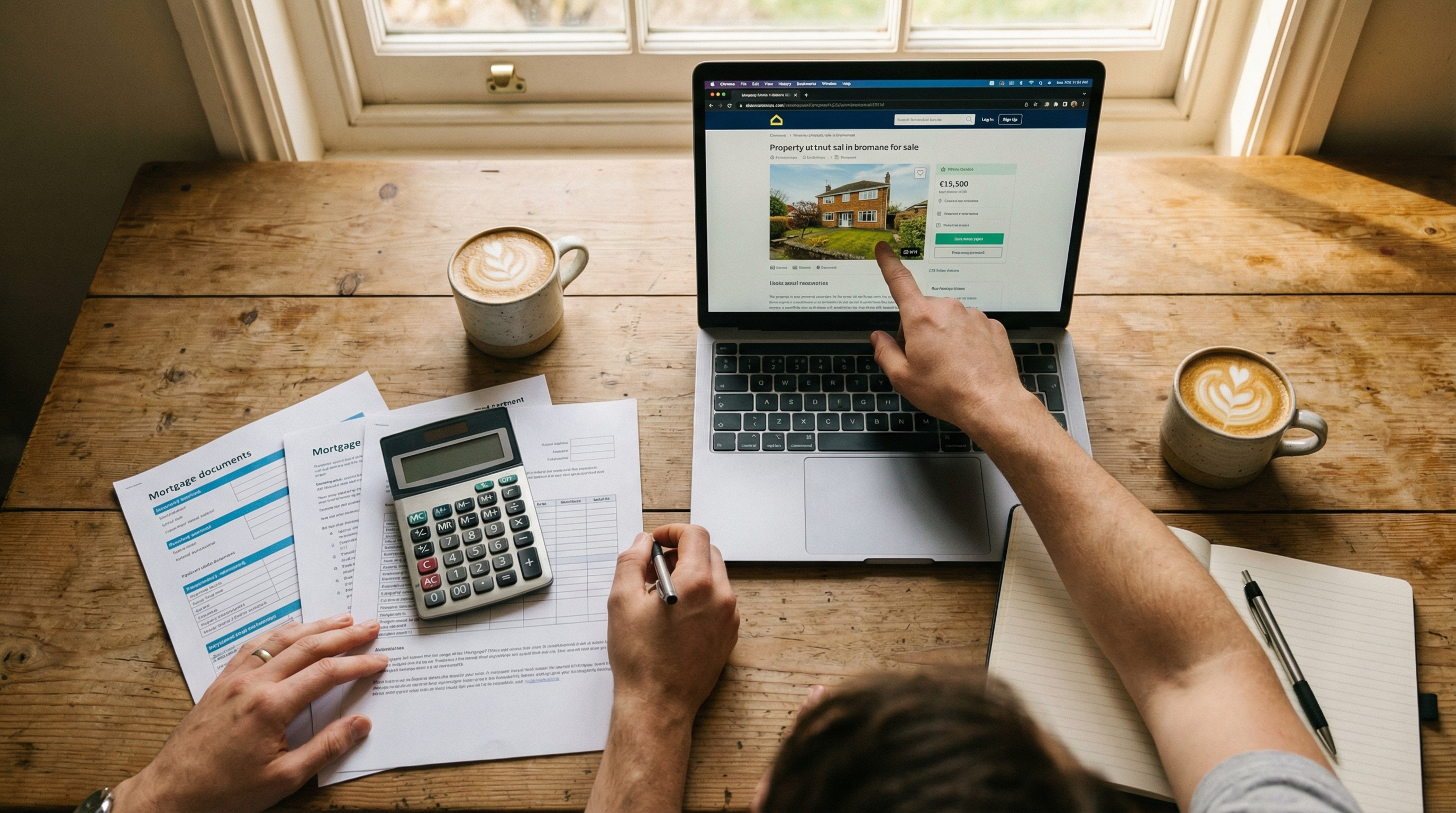 Reviewing mortgage paperwork