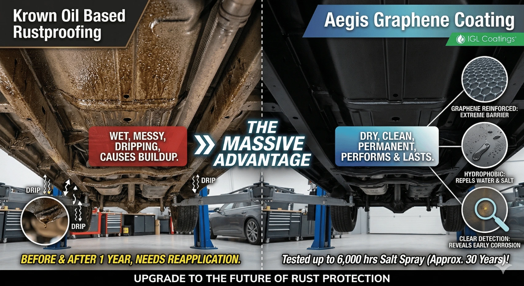IGL Aegis Graphene vs Krown Comparison