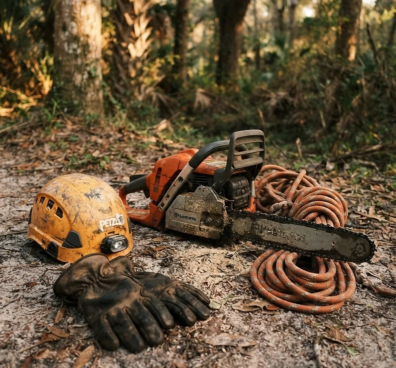 Tree work, the cowboy way - gear and equipment
