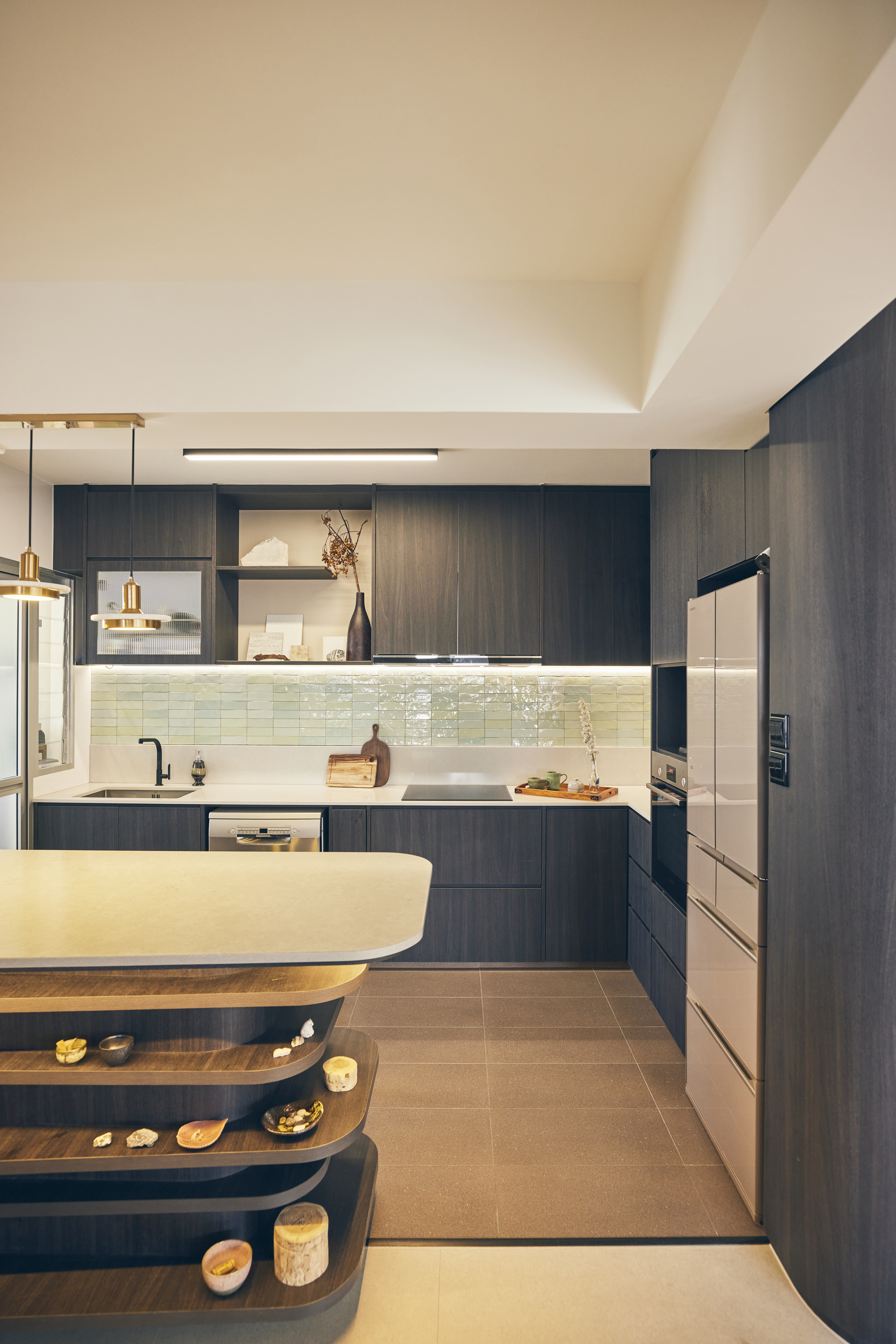 Actual completed home interior