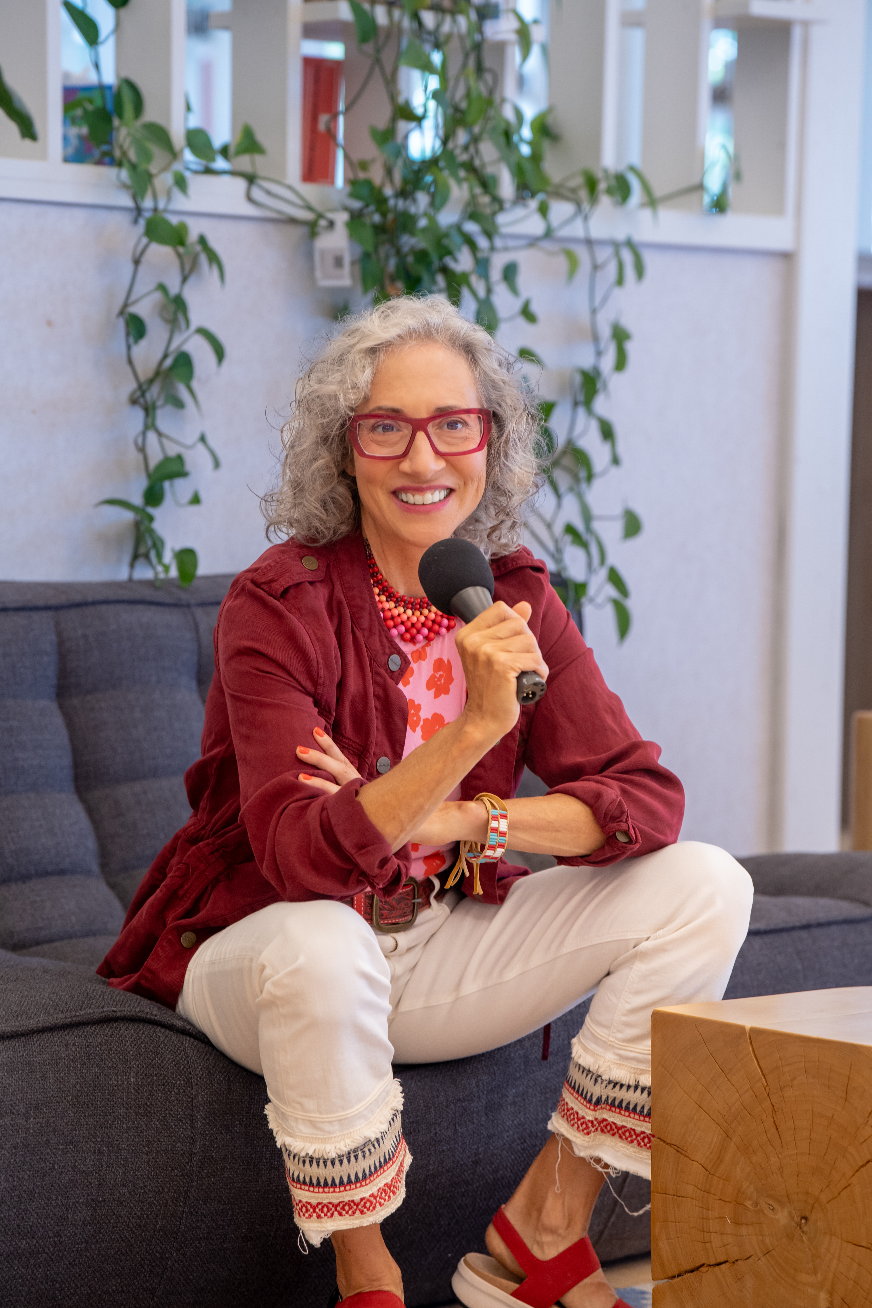Dr. Ellen Albertson speaking to an audience