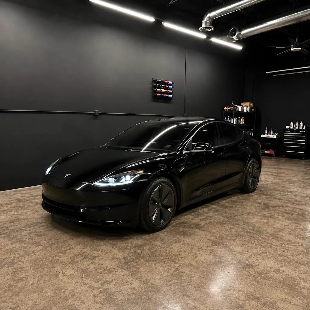 Tinted SUV windows