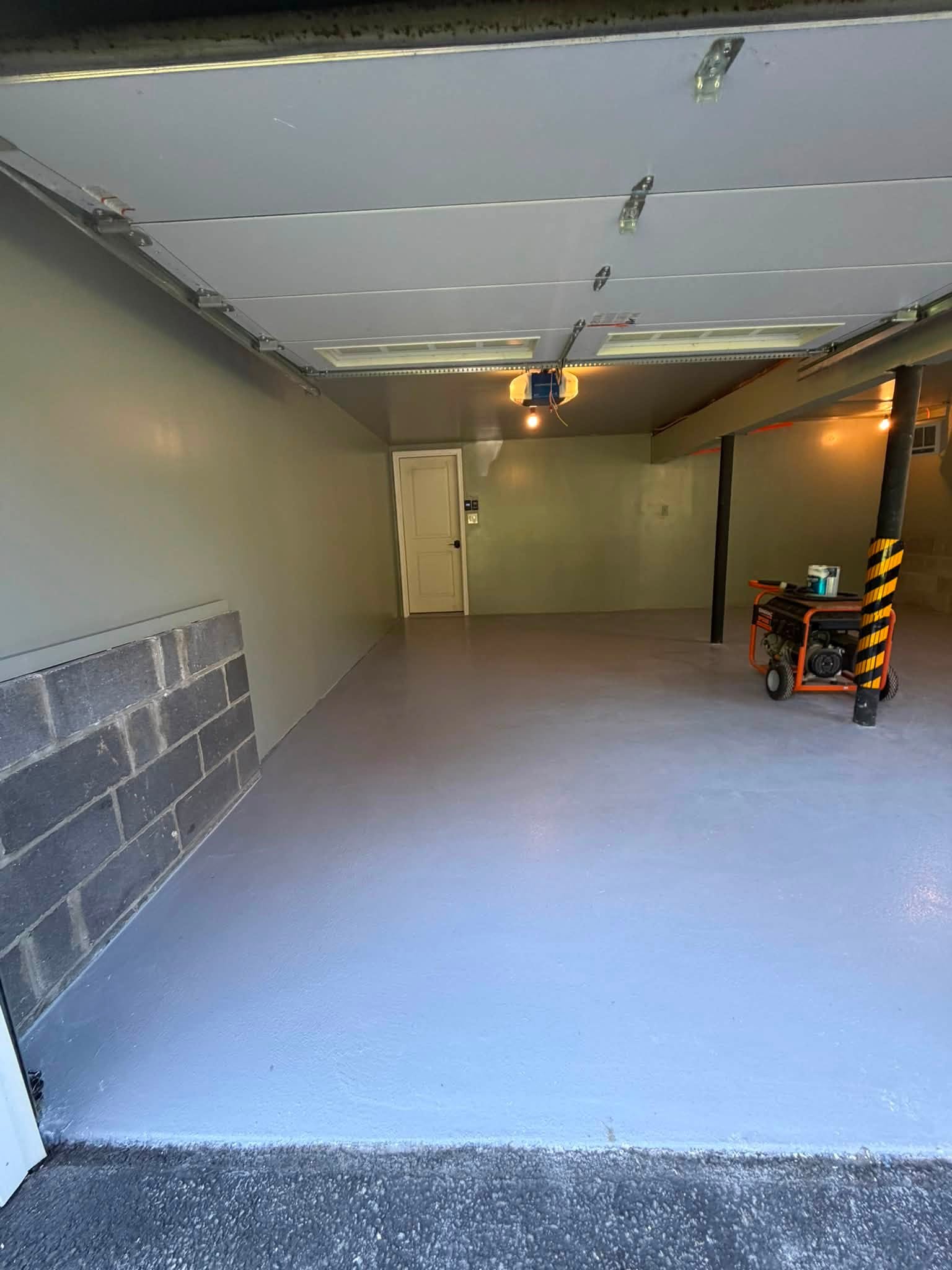Renovated room interior with finished trim and flooring by Platinum Werx