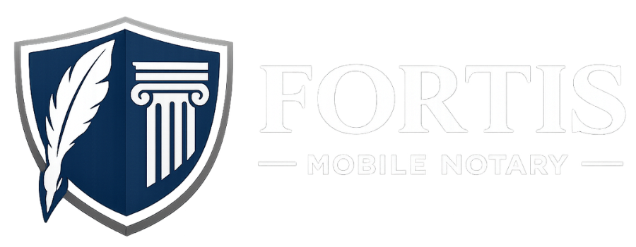Fortis Mobile Notary Serices Logo