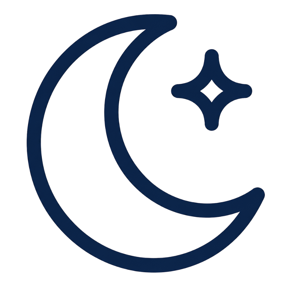 Late-night appointment icon
