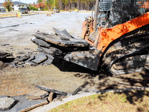 Concrete/Asphalt Removal in Cumming