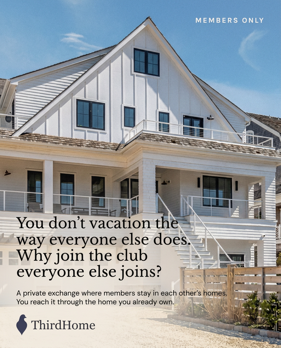 Static ad built for a luxury real-estate brand