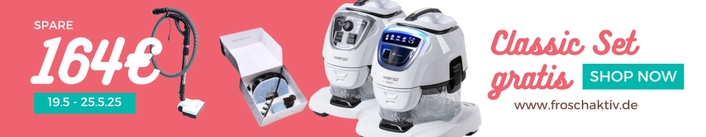 Vivenso Angebot Mai 2025 gratis Pro Aqua Classic Set zu jedem Vivenso gratis dazu