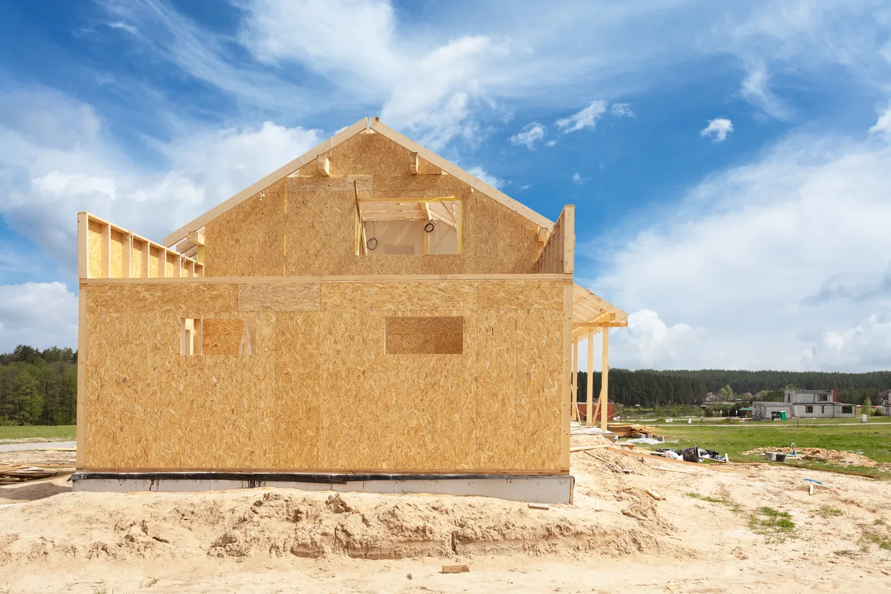 Framing installation underway inside a residential remodeling project