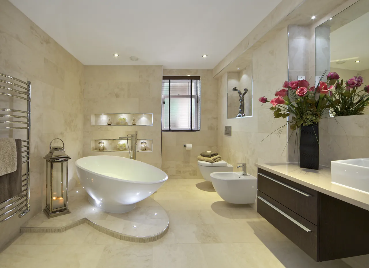 Bathroom remodeling project completed for a Concord, NC home