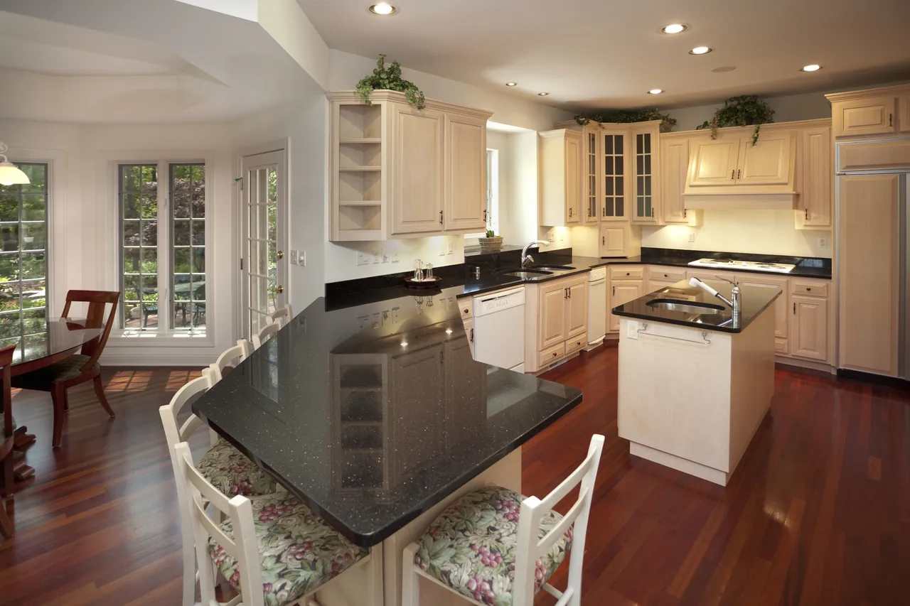 Kitchen renovation with fresh finishes and functional improvements
