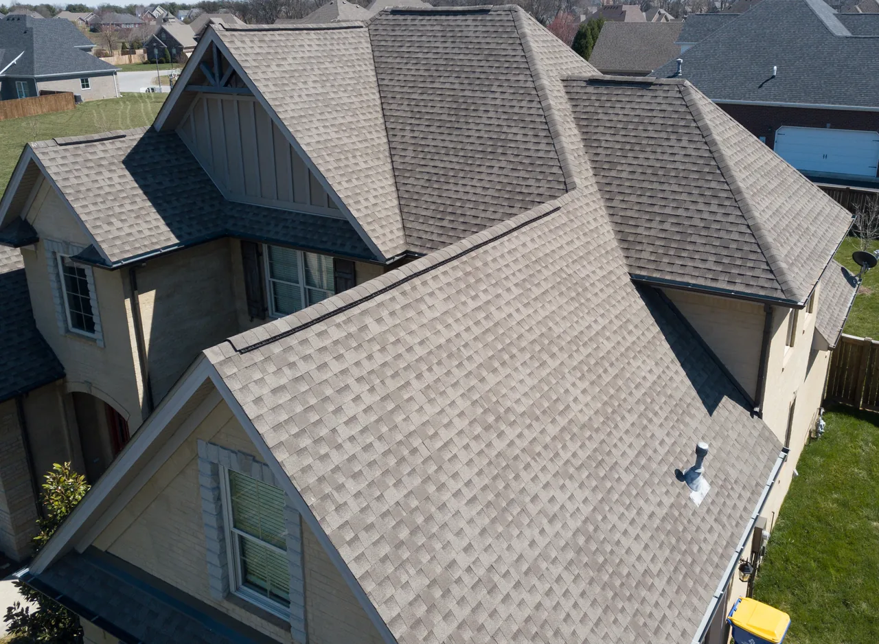 Commercial roofing service for a Charlotte property