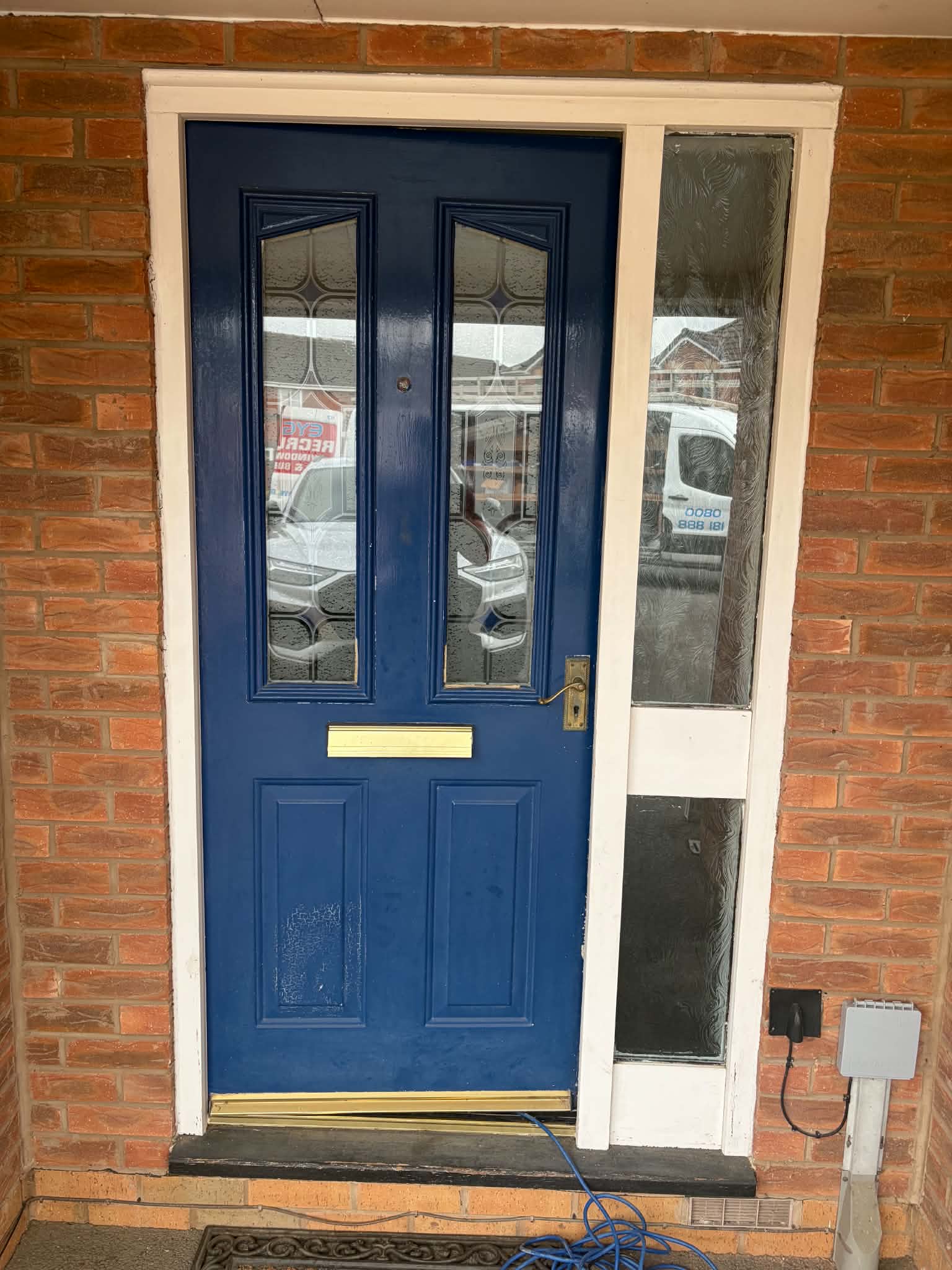 Composite door replacement by West & Wilk Windows - Before