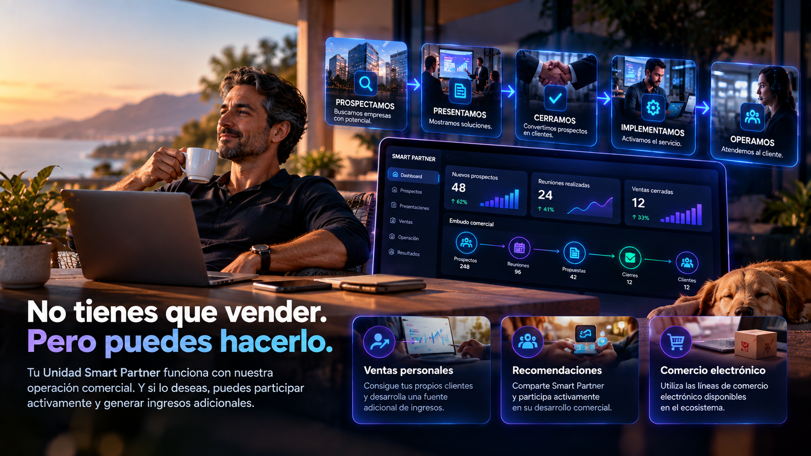 Smart Partner - No tienes que vender, pero puedes hacerlo