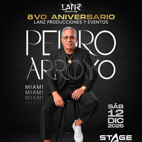 Pedro Arroyo event at Stage Miami