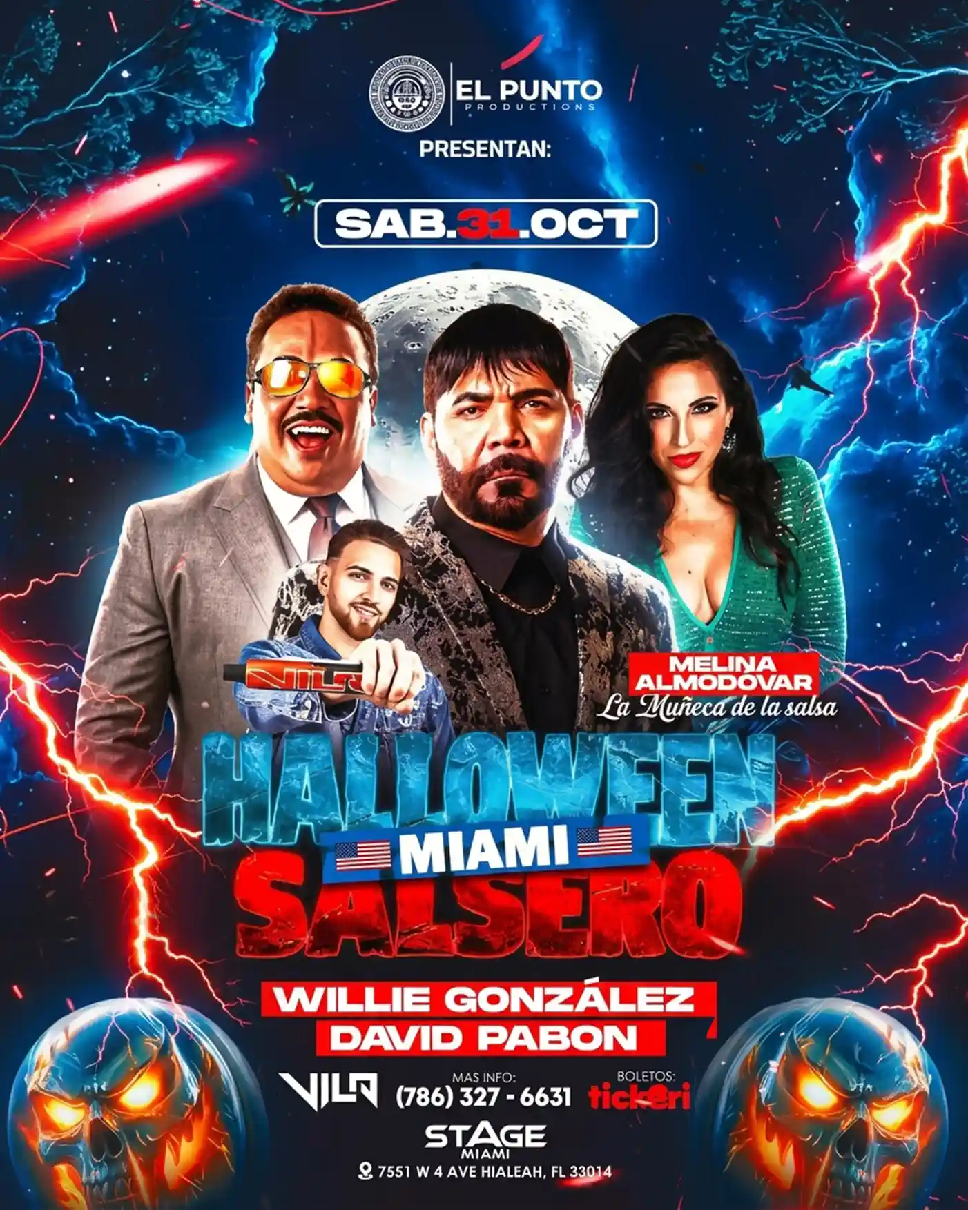 Halloween Salseo Miami at Stage Miami