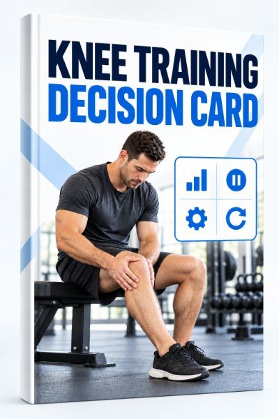 Knee Training Decision Card