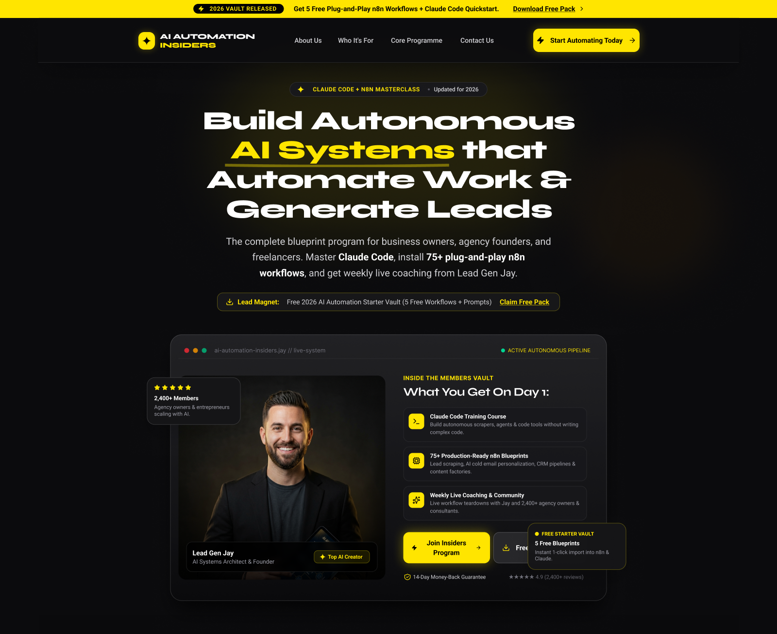 Marketing Agency Lead Magnet Funnel, Funnels