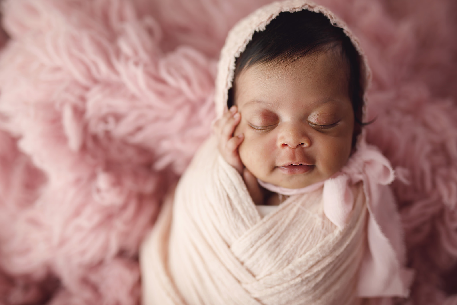 Wood bowl newborn
