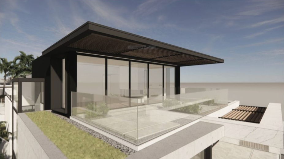 Rooftop master pavilion