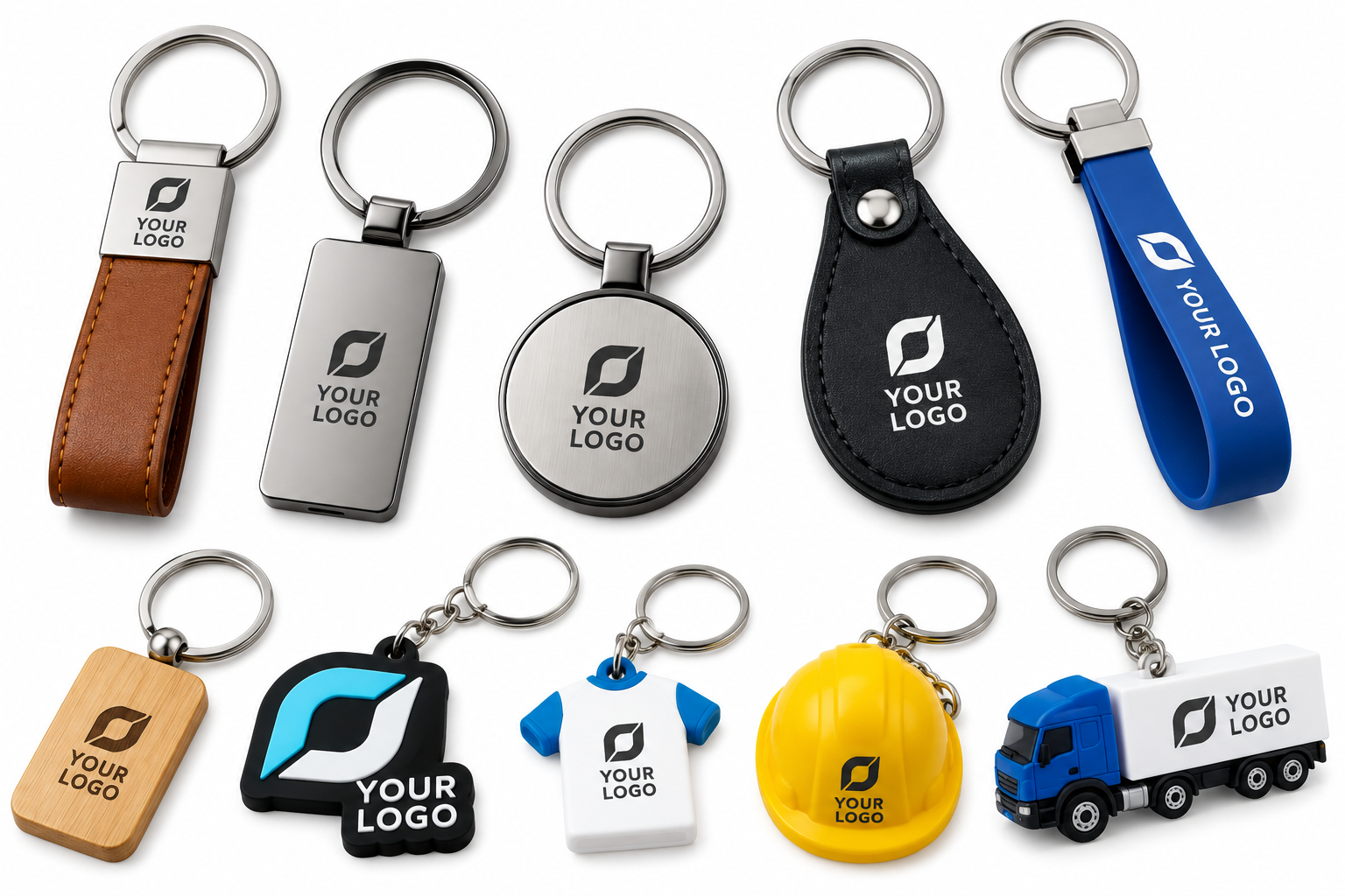 Branded Keychain Collection
