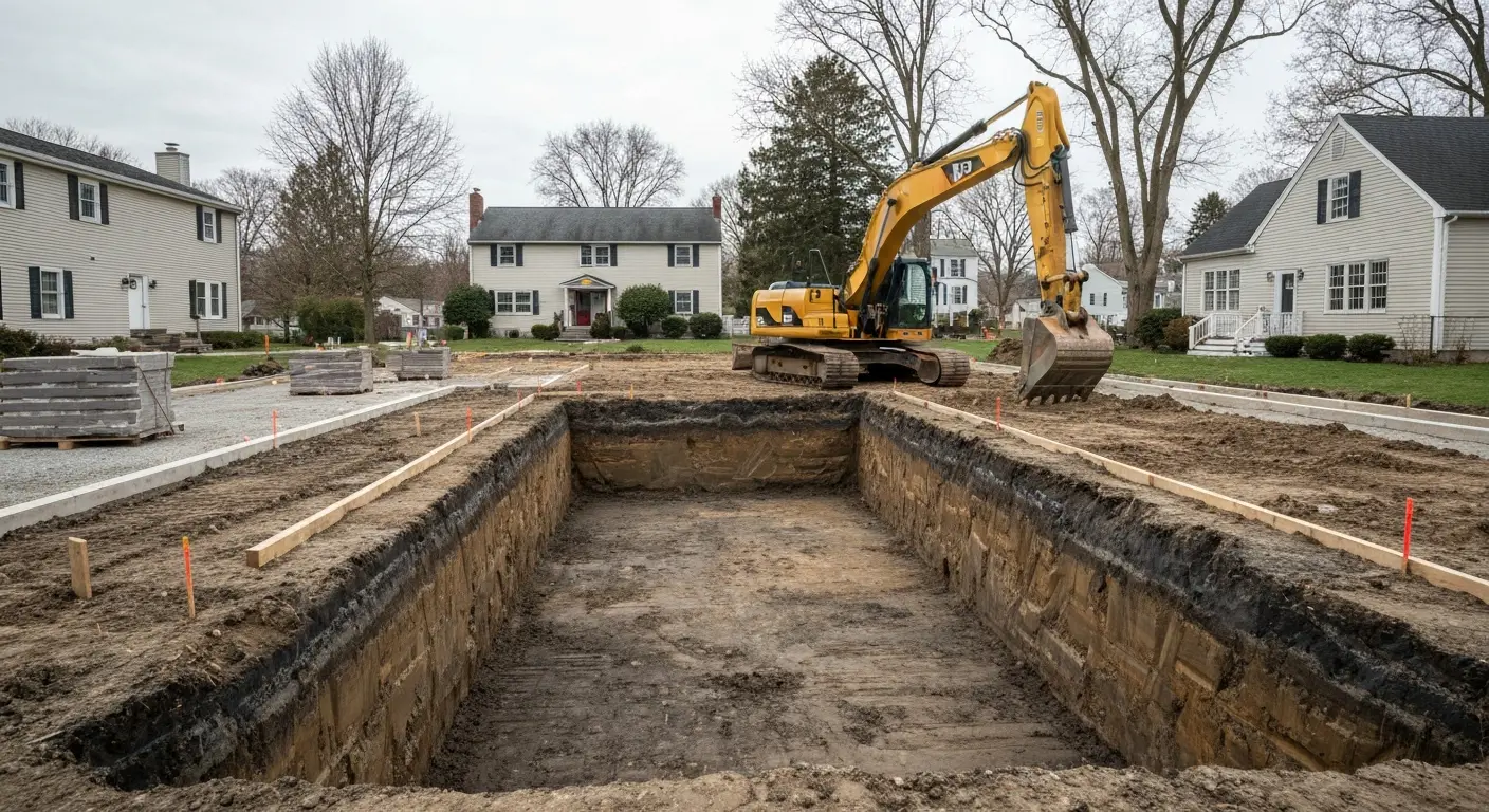 Site excavation project