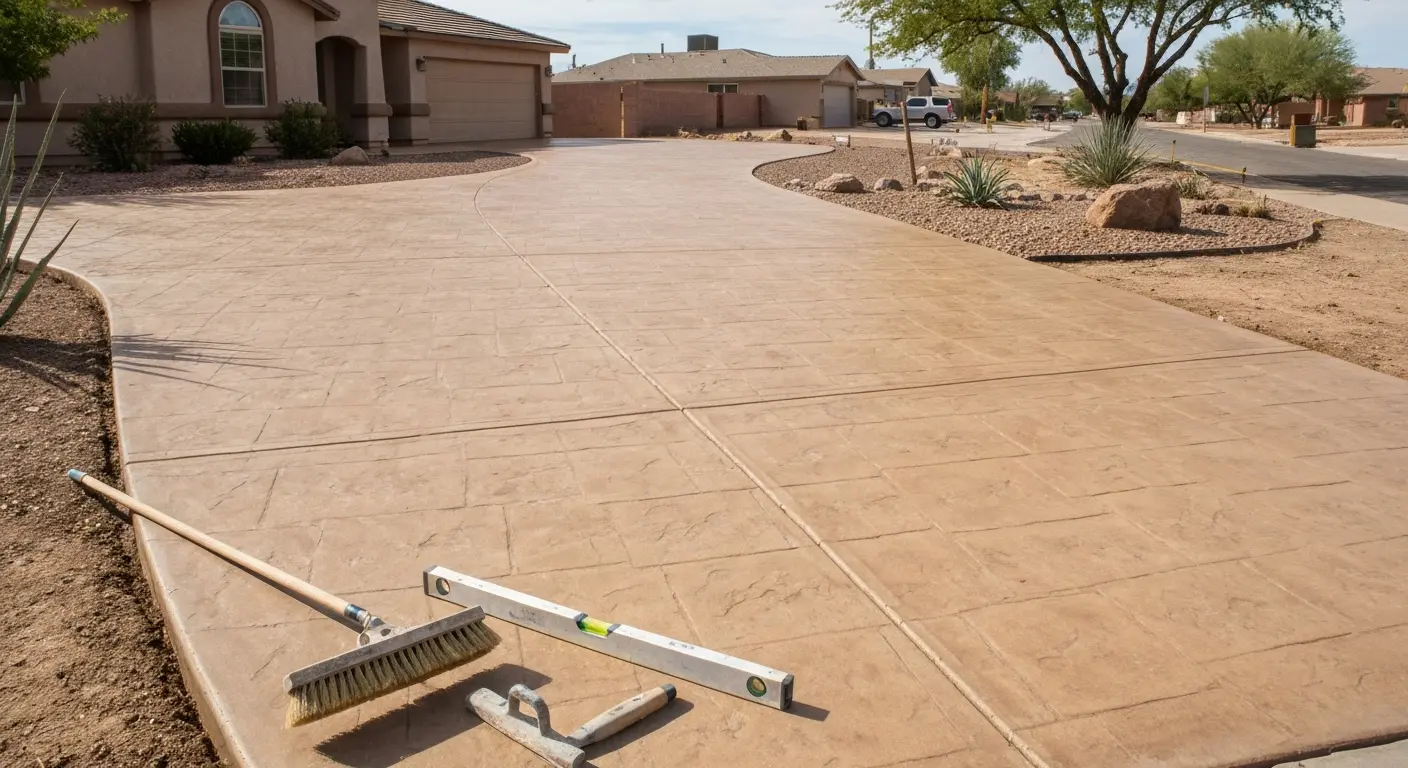Driveway installation