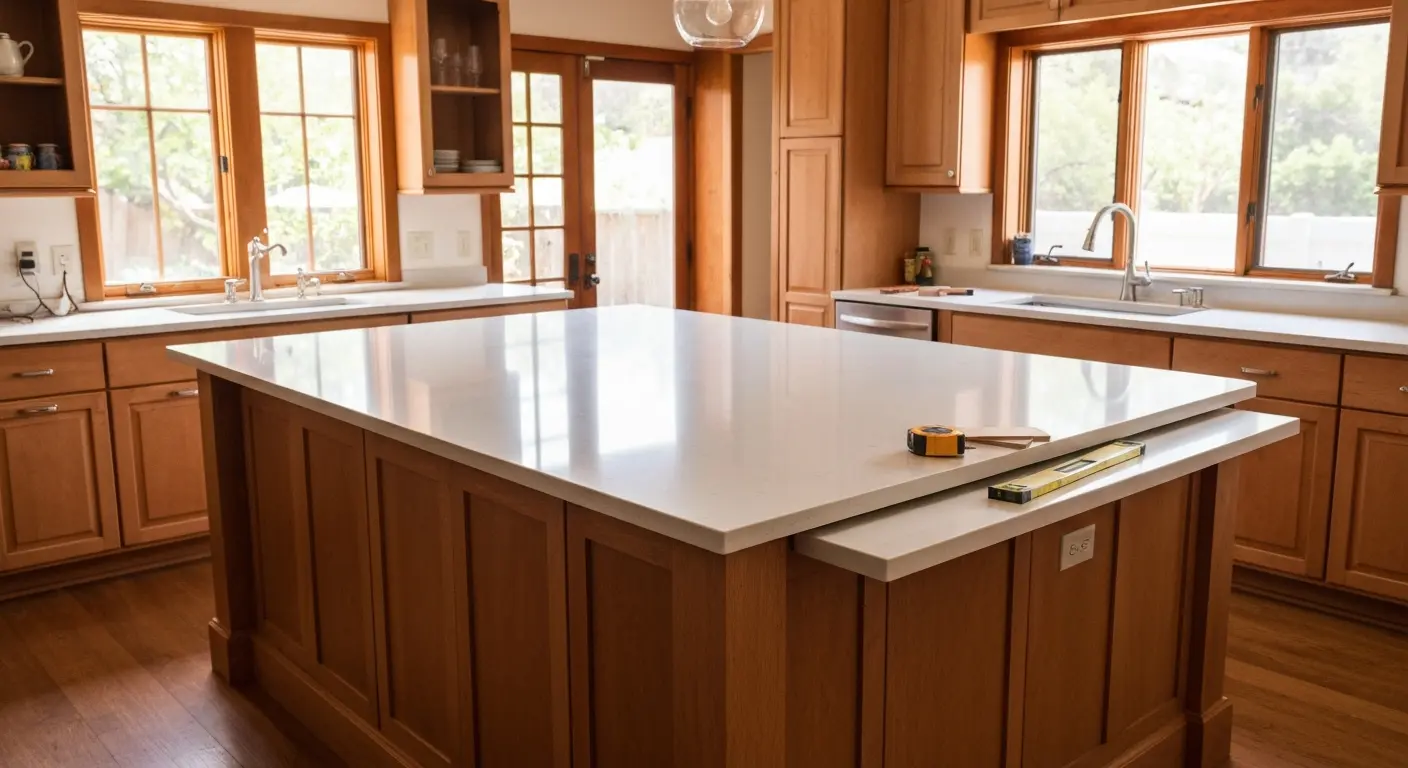 Custom kitchen island build