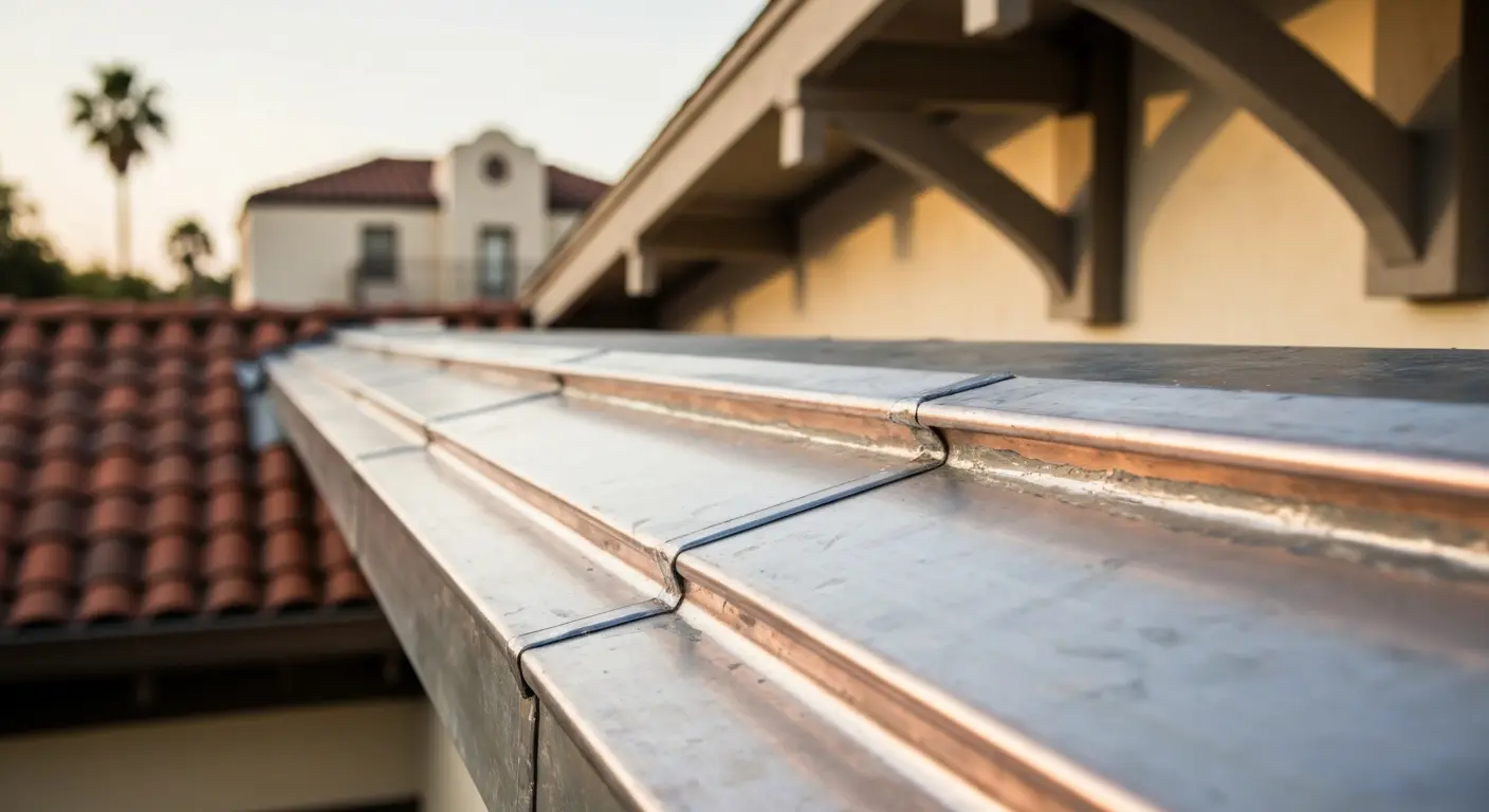 Roof repair work in Venice