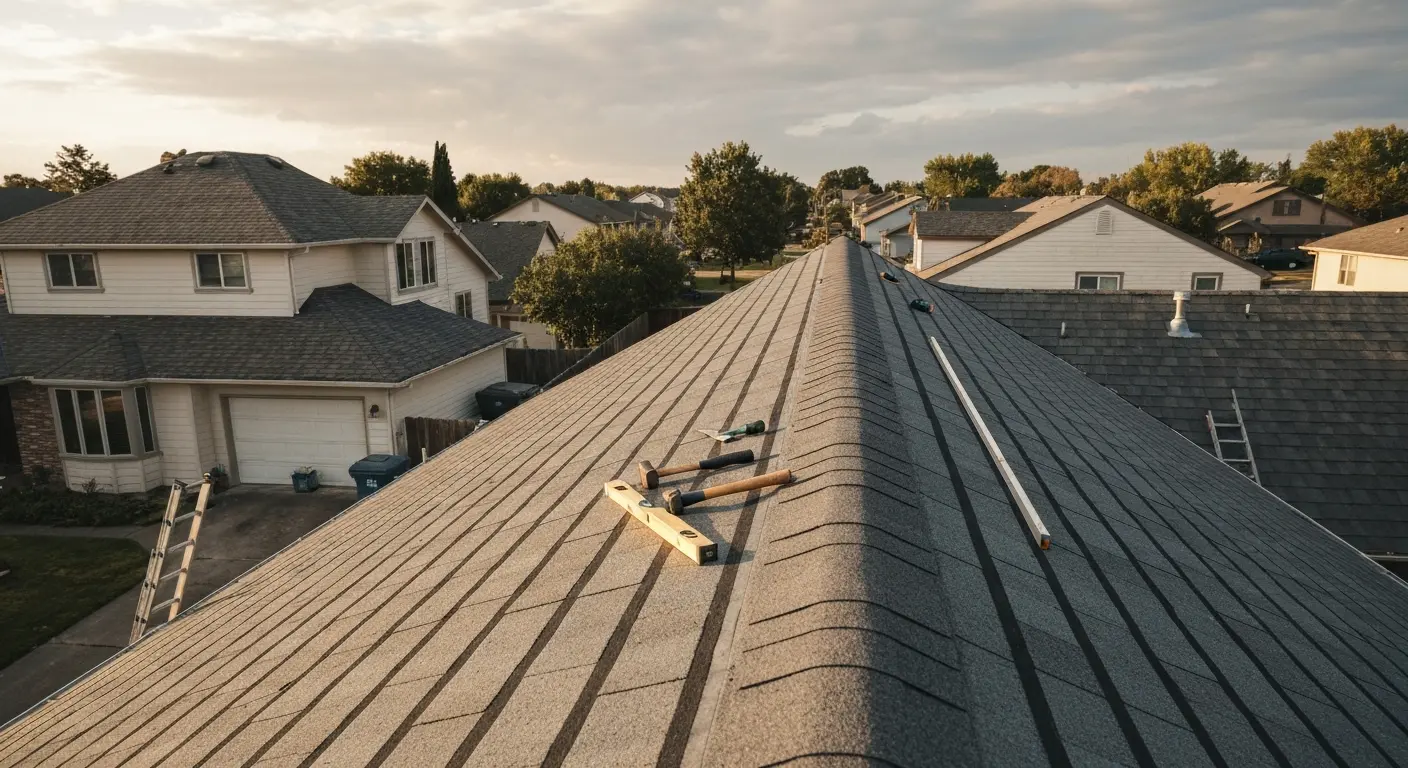Professional roof repair