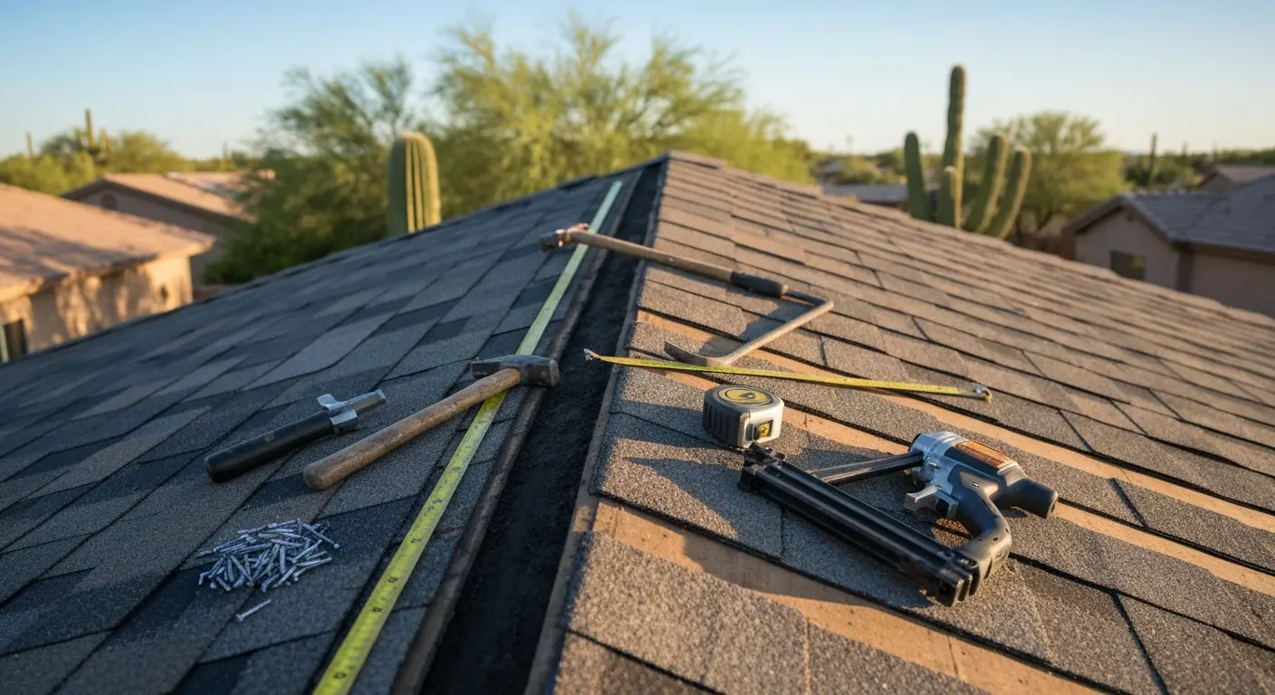 Roof repair and damage assessment