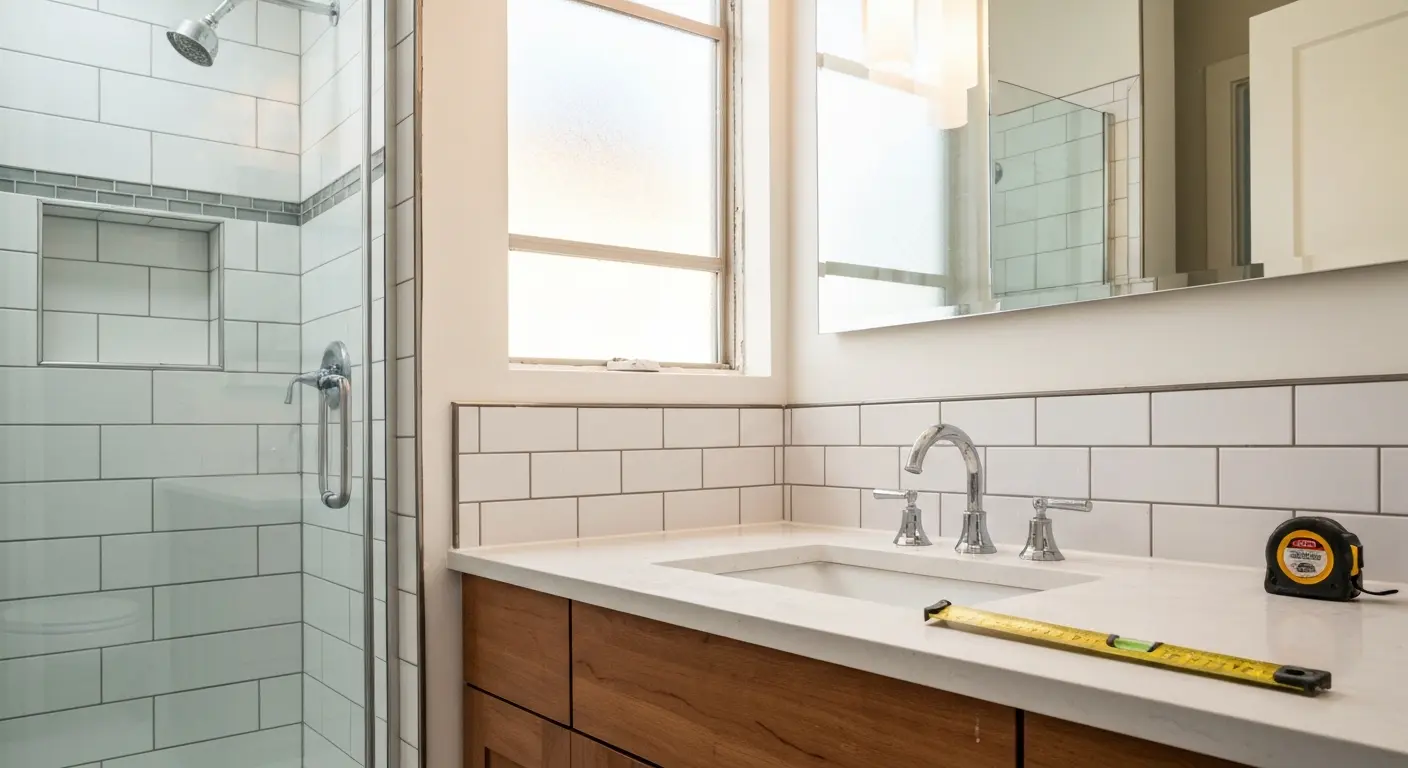 Bathroom remodel project