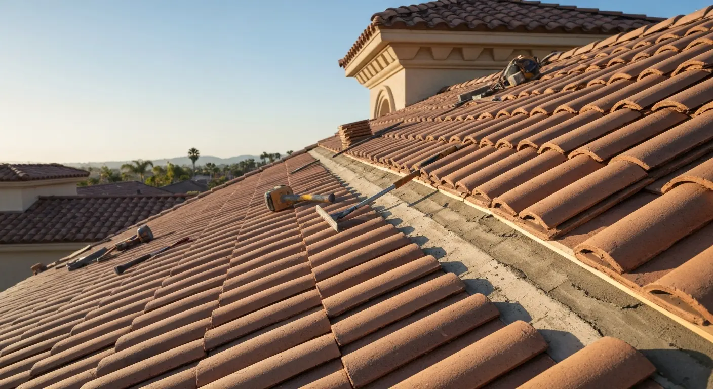 Roof replacement project