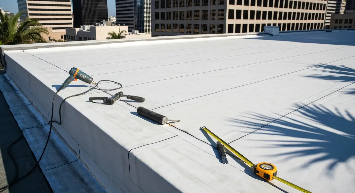 Commercial roof replacement