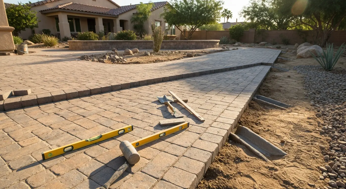 Hardscape project