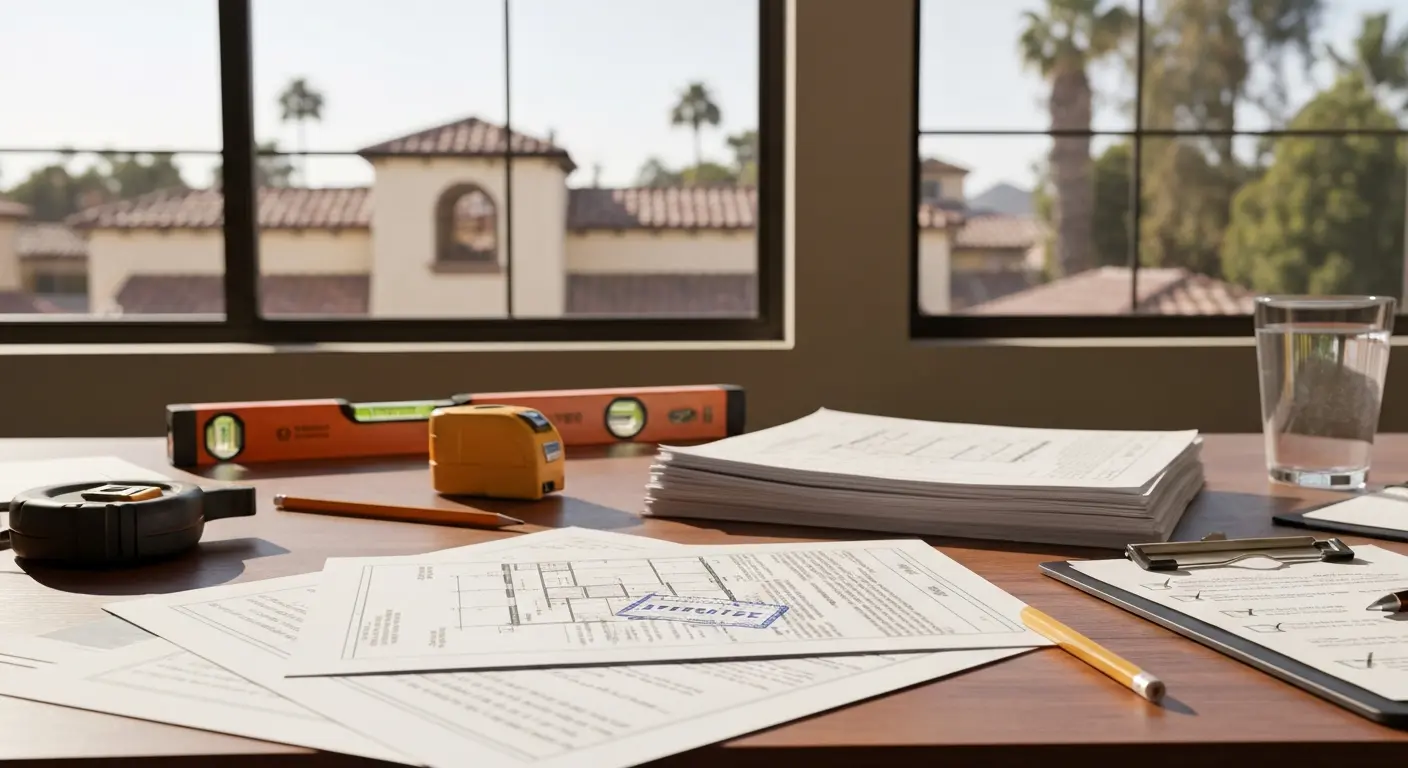 Riverside building permit documentation