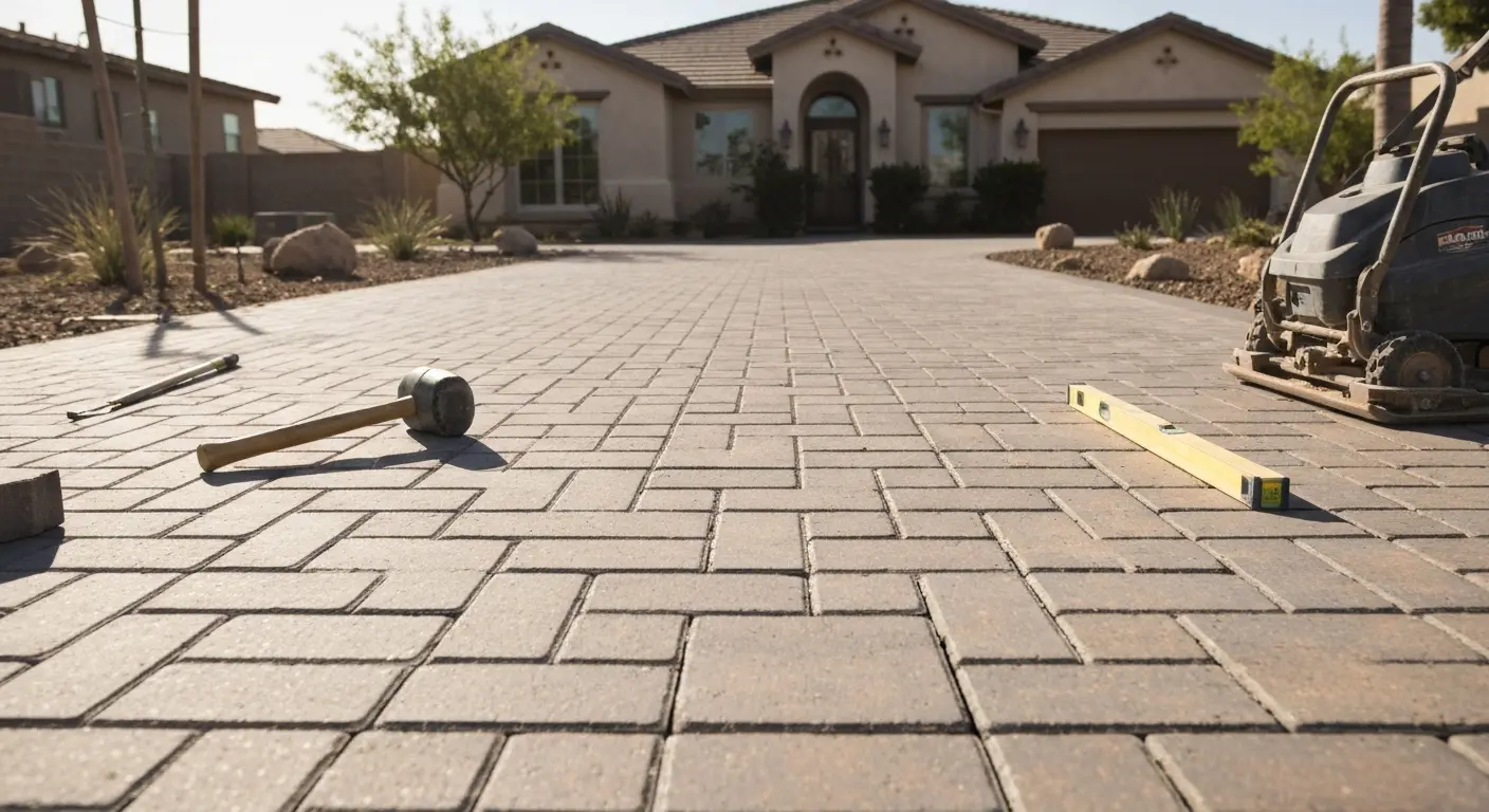 Driveway installation