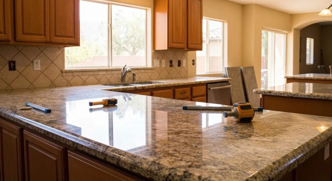 Granite countertop in Riverside kitchen